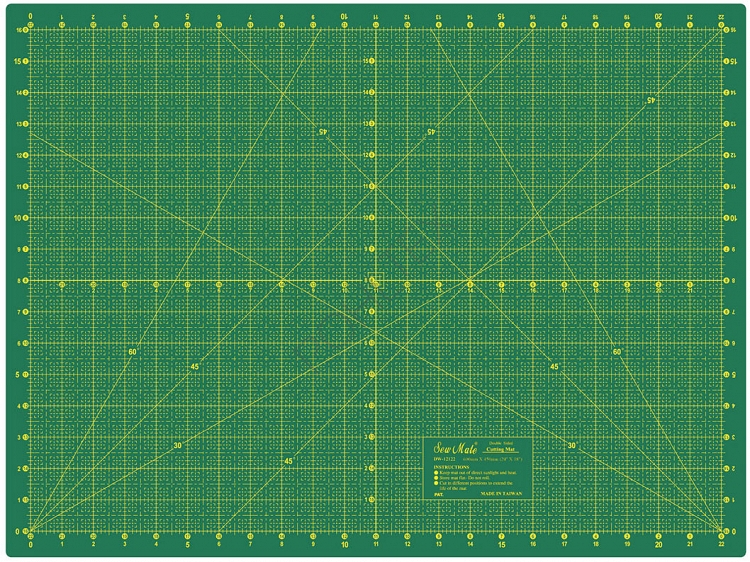 Коврик для раскройных ножей, двухсторонний (30 x 45 см) (Арт.DW-12123)